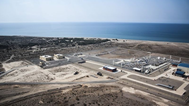 Perdigal-stranden, hvor Medgaz-gasledningen ender i Almería