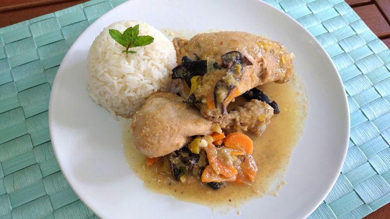 Pollo al lemongrass