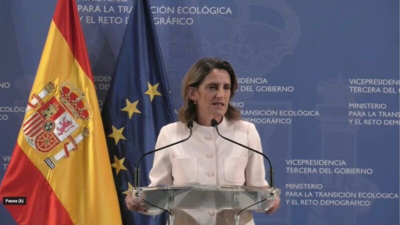 Energiminister Teresa Ribera