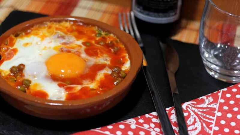 Huevos al plato