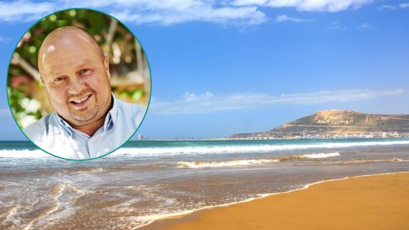 Peder Hornshøj i Agadir Peder Hornshøj i Agadir