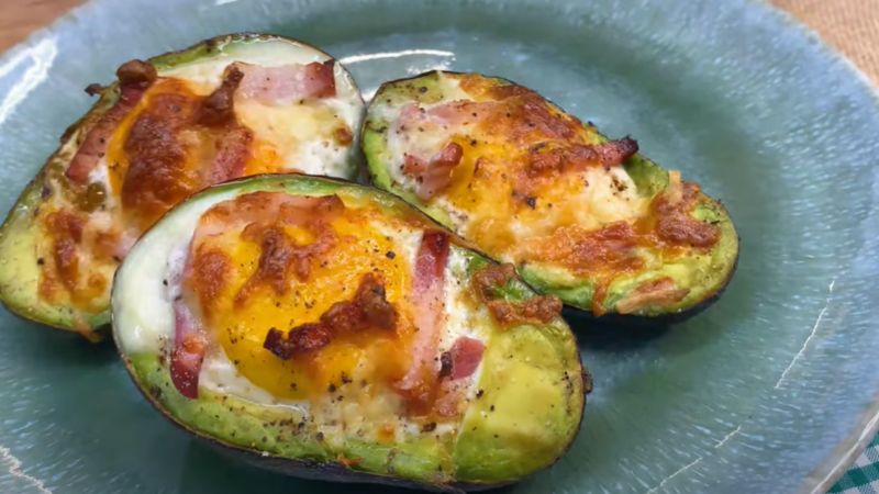 Aguacate gratinado