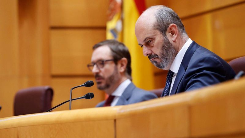 Præsidenten for Senatet, Pedro Rollán (PP)