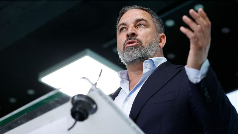 Vox leder Santiago Abascal Vox leder Santiago Abascal