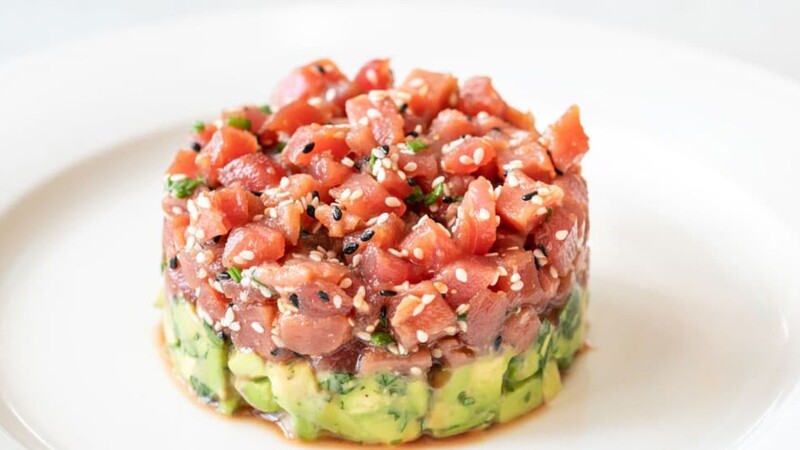 Tartar de atún