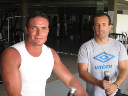 Marc oig Nicolas i topform