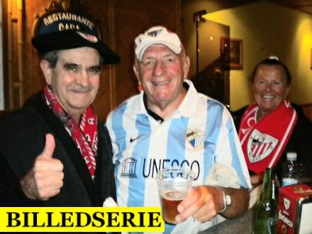 Bilbao-fan med Poul og Herdis
