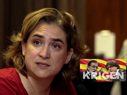 Ada Colau er blevet bange