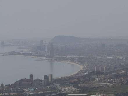 Smog over Barcelona