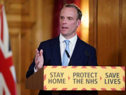 Udenrigsminister Dominic Raab