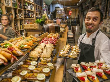 Gå på tapas-crawl i Lugo